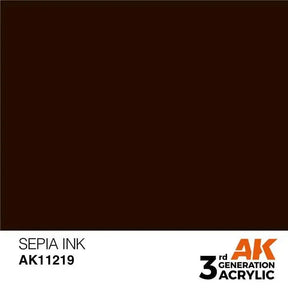 SEPIA INK AK Interactive 3G Acrylic (.57 oz.) bottle-Arizona Hobbies