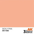SICKLY PINK AK Interactive 3G Acrylic (.57 oz.) bottle-Arizona Hobbies