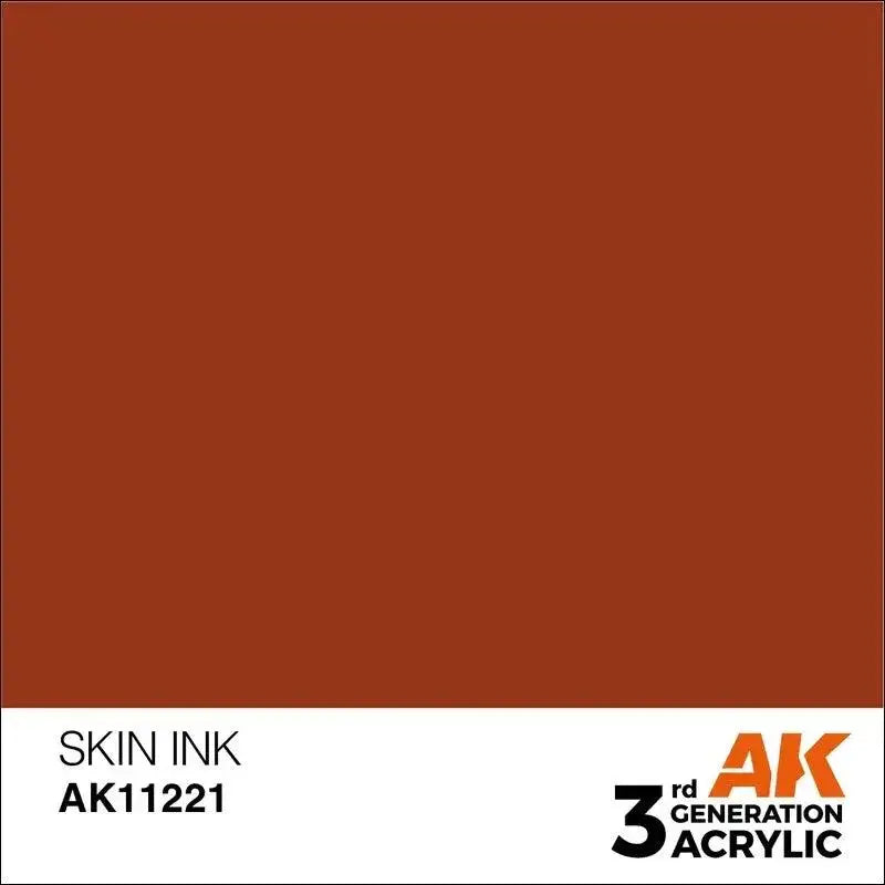 SKIN INK AK Interactive 3G Acrylic (.57 oz.) bottle-Arizona Hobbies