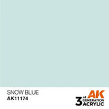 SNOW BLUE AK Interactive 3G Acrylic (.57 oz.) bottle-Arizona Hobbies