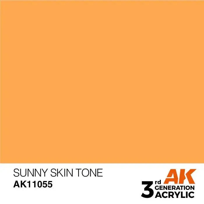 SUNNY SKIN TONE AK Interactive 3G Acrylic (.57 oz.) bottle-Arizona Hobbies