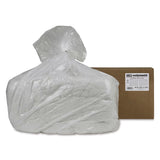 Large 25-pound bag of white Sculptamold modeling material next to its cardboard shipping box.