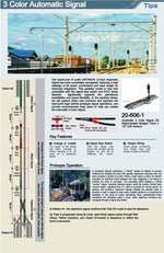 Automatic 3 Color Signal SX Right-handed Straight Track 2 1/2" (US Version) - Image 10