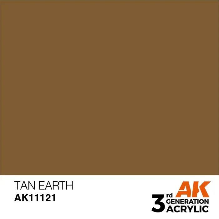 TAN EARTH AK Interactive 3G Acrylic (.57 oz.) bottle-Arizona Hobbies