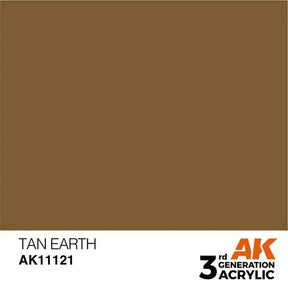 TAN EARTH AK Interactive 3G Acrylic (.57 oz.) bottle-Arizona Hobbies