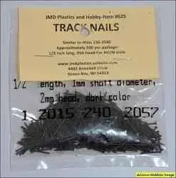 Track Nails for HO or N scale track - 500 per package