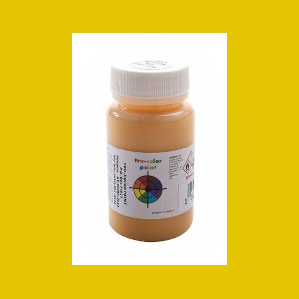 Trailer-Train (TTX) YELLOW 2-oz bottle (Air-brush) Tru-Color Paint SPECIAL ORDER ONLY-with color swatch-Arizona Hobbies