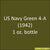 U.S. Navy GREEN 4-A (1941-1942) 1 oz. bottle (Airbrush-ready) tcp-1031-1