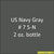 U.S. Navy GRAY 5-N #7 2 oz. bottle (Airbrush-ready) tcp-1098-2
