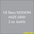 U.S. Navy MODERN HAZE GRAY FS-36270 2 oz. bottle (Airbrush-ready) tcp-1042-2