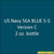U.S. Navy SEA BLUE 5-S Version C 2 oz. bottle (Airbrush-ready) tcp-1008-2