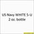 U.S. Navy WHITE 5-U 2 oz. bottle (Airbrush-ready) tcp-1004-2