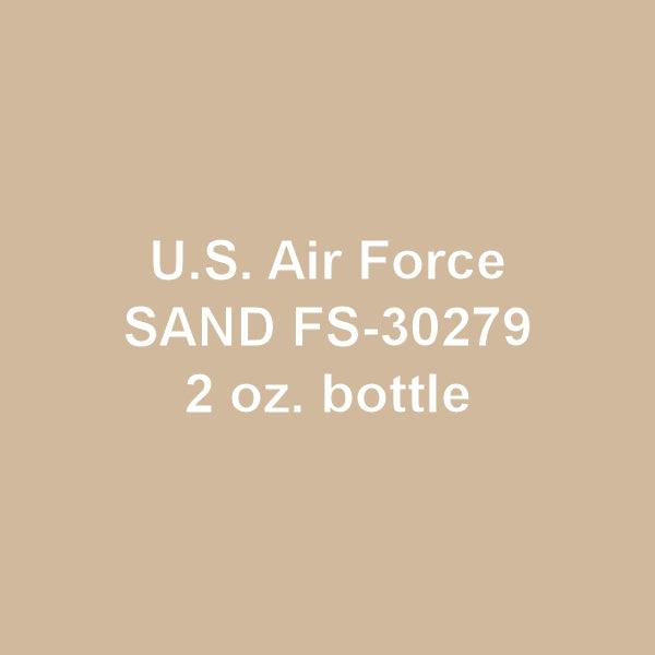 U.S. Air Force SAND FS-30279 2-oz bottle (Air-brush) Tru-Color Paint SPECIAL ORDER ONLY-with color swatch-Arizona Hobbies