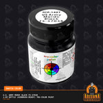 U.S. Army MERDC BLACK FS-37038 1-oz bottle (Air-brush) Tru-Color Paint-with color swatch-Arizona Hobbies