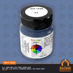 U.S. Army-Navy Air Corps AZURE BLUE ANA-609 1-oz bottle (Air-brush) Tru-Color Paint-with color swatch-Arizona Hobbies
