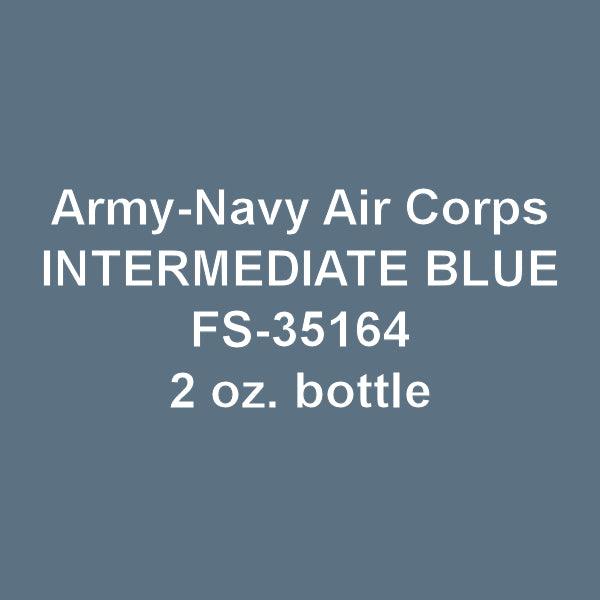 U.S. Army-Navy Air Corps INTERMEDIATE BLUE ANA-608 2-oz bottle (Air-brush) Tru-Color Paint SPECIAL ORDER ONLY-with color swatch-Arizona Hobbies