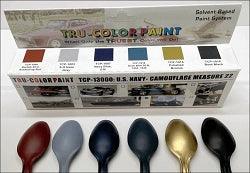 U.S. Navy Camouflage Measure 22 Set of 6 colors (Air-brush) Tru-Color Paint SPECIAL ORDER ONLY-with color swatch-Arizona Hobbies