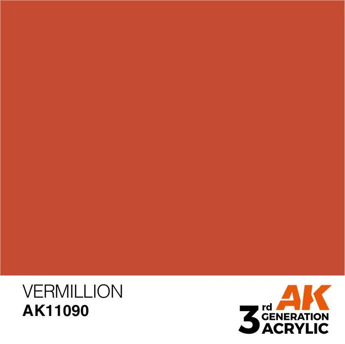 VERMILLION AK Interactive 3G Acrylic (.57 oz.) bottle-Arizona Hobbies