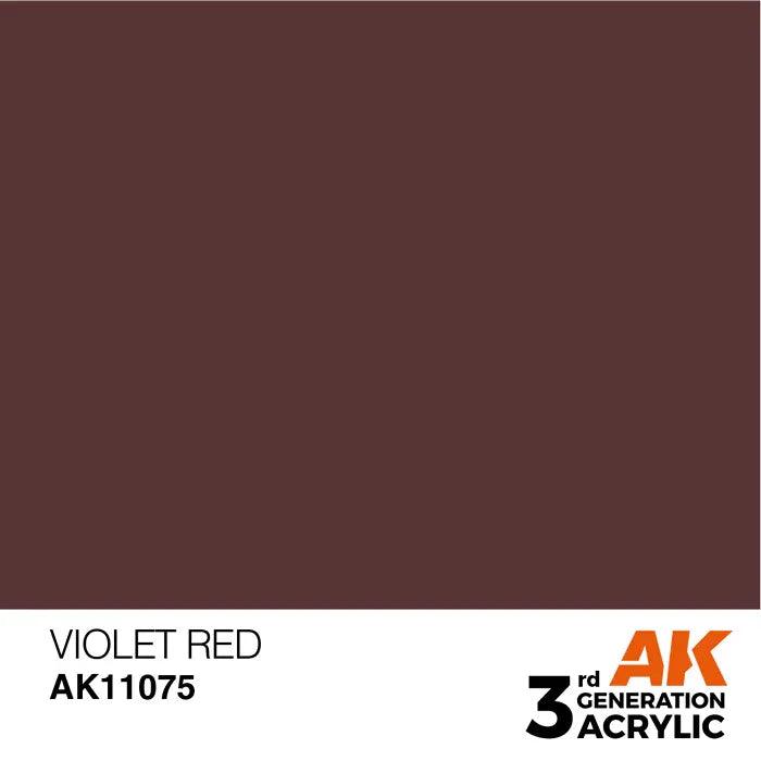 VIOLET RED AK Interactive 3G Acrylic (.57 oz.) bottle-Arizona Hobbies