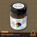 Wehrmacht RAL 7008 GRAY GREEN 1-oz bottle (Air-brush) Tru-Color Paint-with color swatch-Arizona Hobbies