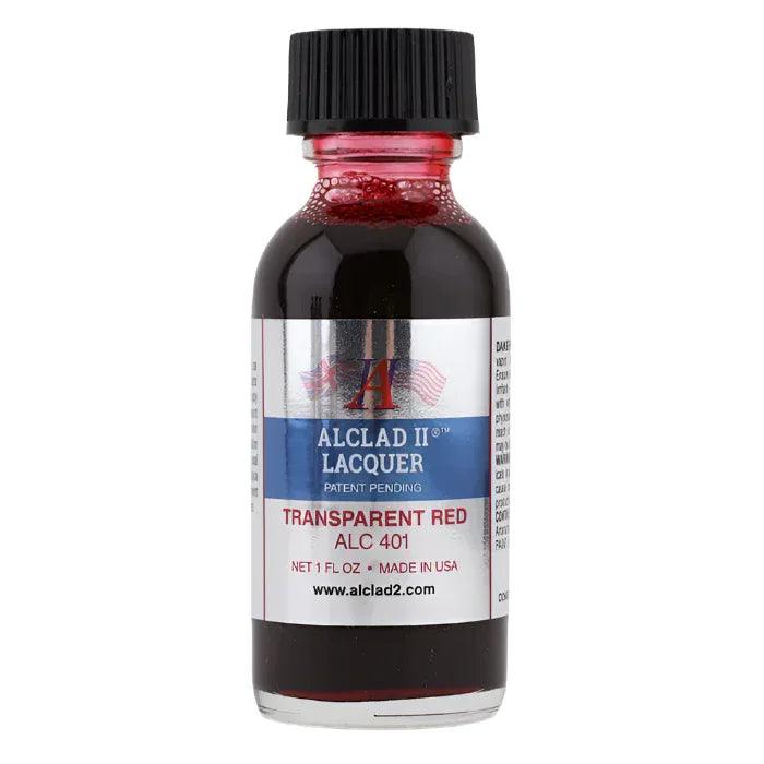Alclad II Transparent Red Lacquer Model Paint ALC 401 - Arizona Hobbies LLC