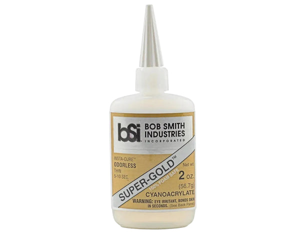 SUPER-GOLD Gap-Filling Foam Safe Super Glue 2 oz. Bob Smith Industries