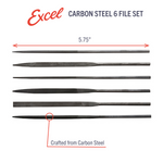 6 Assorted Needle Files Set