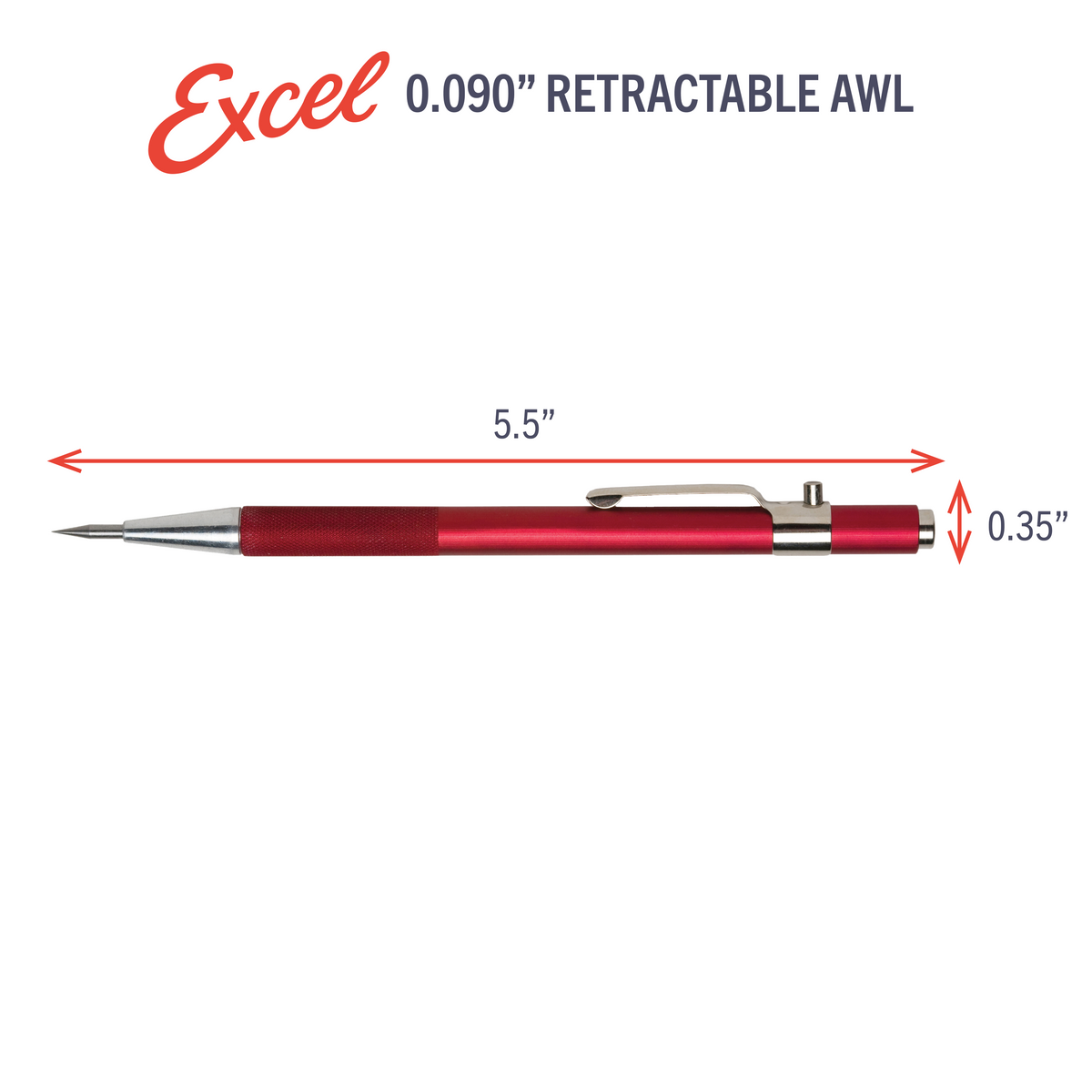 Retractable Weeding Pen with Replaceable Tip