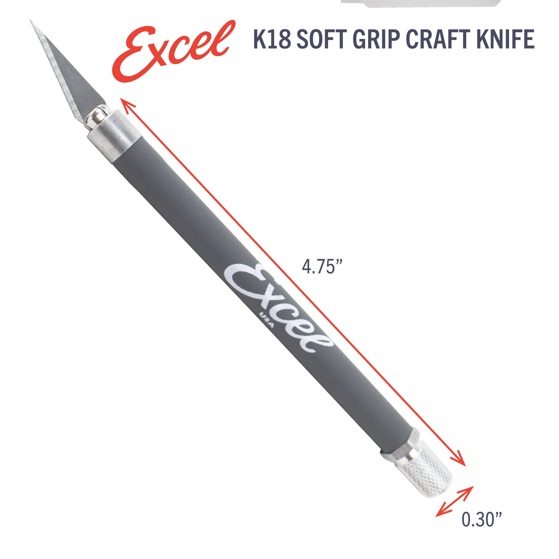 K18 Cushion Grip Paper Cutter Knife