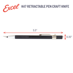 K47 Executive Retractable Pen Craft Knife