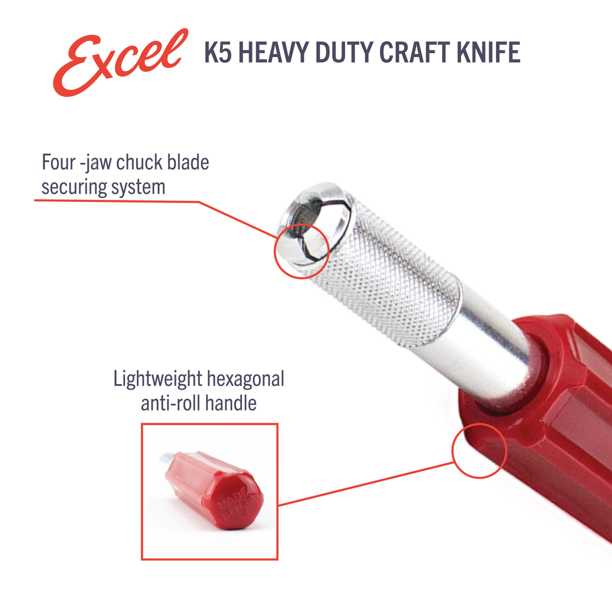 K5 Plastic Heavy Duty Knife