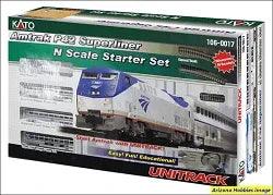 KATO N Scale AMTRAK P42 SUPERLINER PHASE IVB STARTER SET - Arizona Hobbies LLC