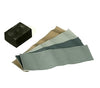 Micromesh polishing cloth set with various grit options for achieving a smooth finish on model surfaces