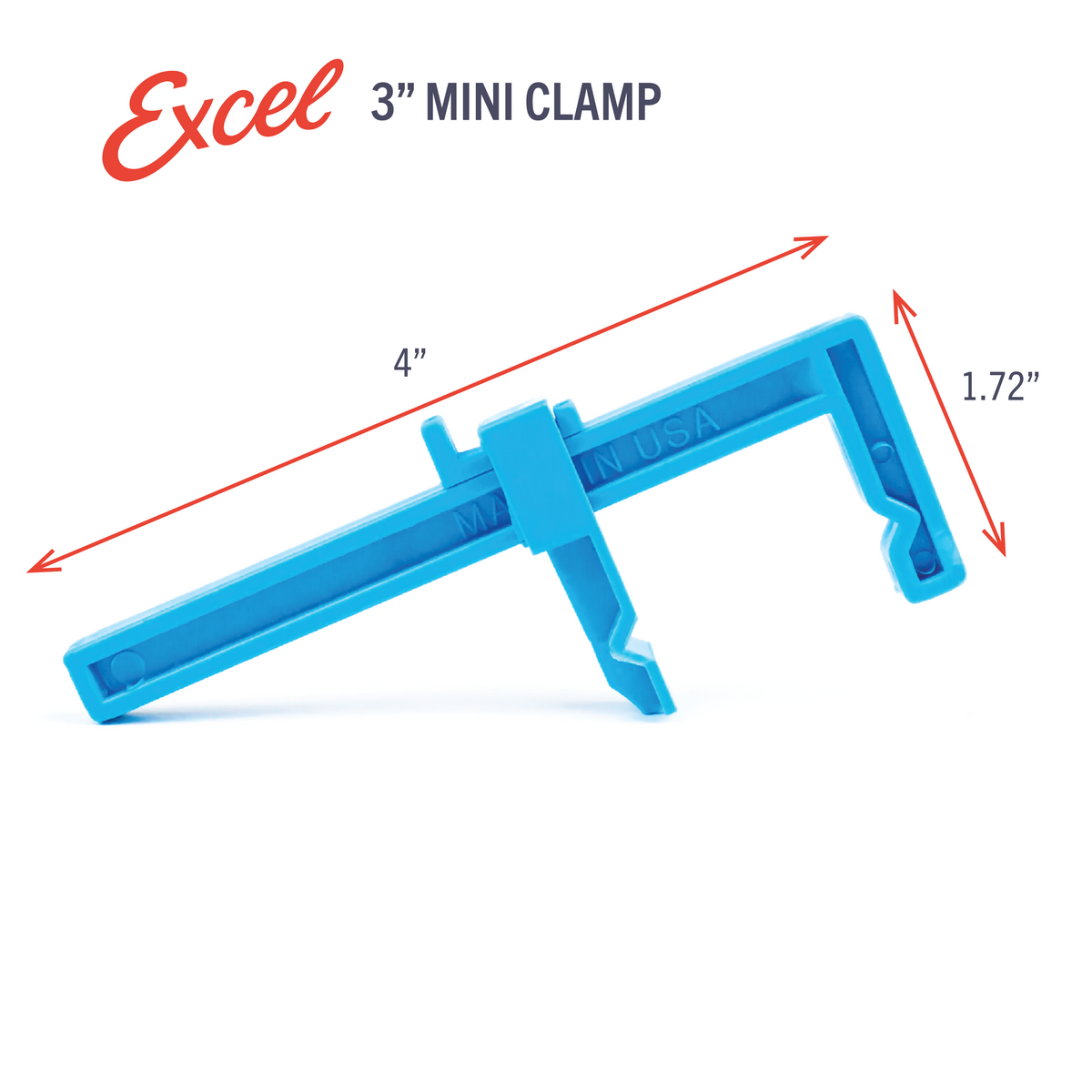 Small Adjustable Plastic Clamp