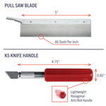 Mitre Box and Saw Set with K5 Handle