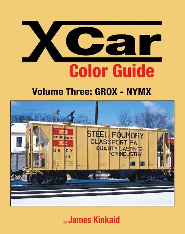 X Car Color Guide Volume 3: GROX-NYMX SPECIAL ORDER ONLY