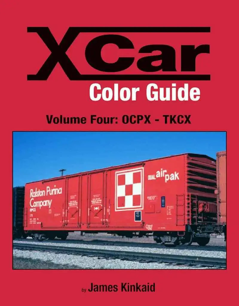 X Car Color Guide Volume 4: OCPX-TKCX SPECIAL ORDER ONLY