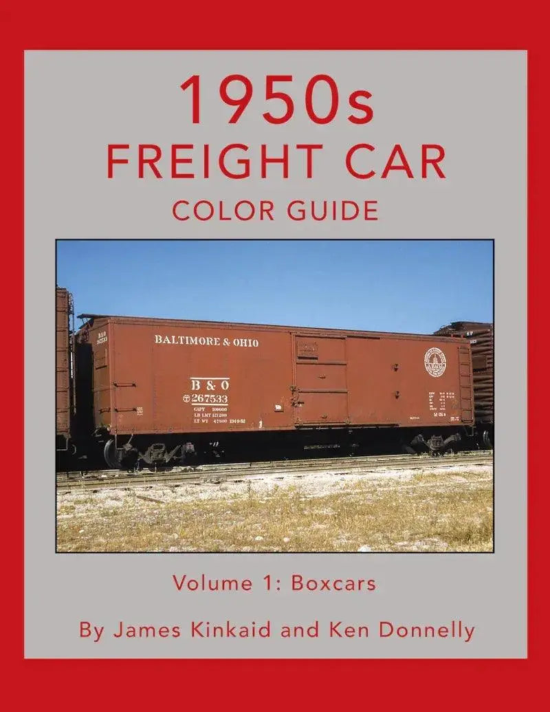 1950s Freight Car Color Guide Volume 1: Boxcars - Arizona Hobbies LLC
