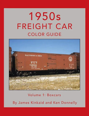 1950s Freight Car Color Guide Volume 1: Boxcars - Arizona Hobbies LLC