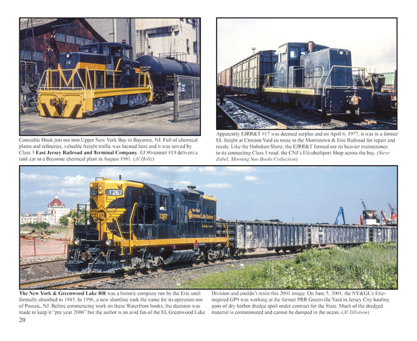 Waterfront Railroads of New York Harbor Volume 2: HSR, Industrials, JSC, JCL, LV, LIRR, NYD, NYCH