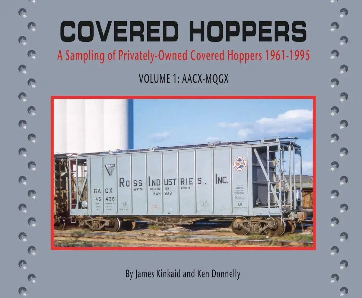 Covered Hoppers Volume 1 AACX-MQGX: A Sampling of Privately-Owned Covered Hoppers 1961-1995 SPECIAL ORDER ONLY - Arizona Hobbies LLC