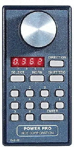 NCE 524-039 CAB06 Intermediate Cab w/LED display digital encoder speed control - Arizona Hobbies