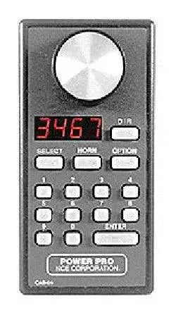 NCE 524-040 CAB06R Wireless CAB w/LED digital encoder speed control - Arizona Hobbies