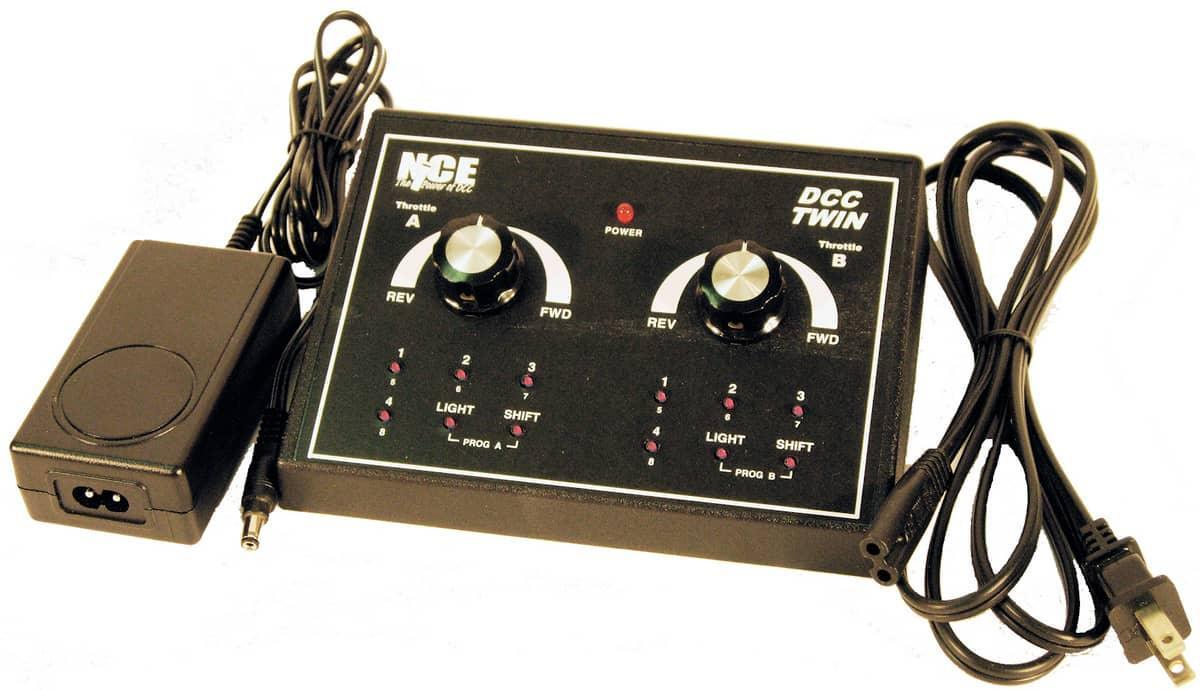 NCE 524-046 TWIN DCC Entry Level Dual Control STARTER SYSTEM - Arizona Hobbies LLC