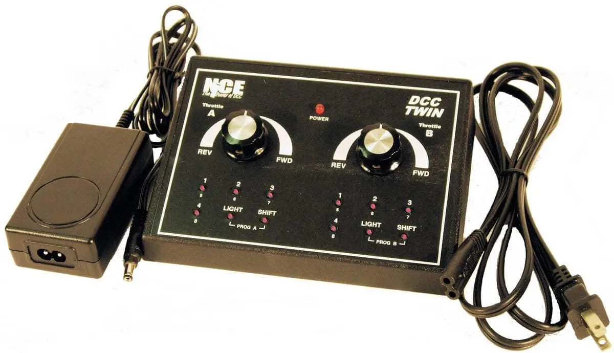 NCE 524-046 TWIN DCC Entry Level Dual Control STARTER SYSTEM - Arizona Hobbies