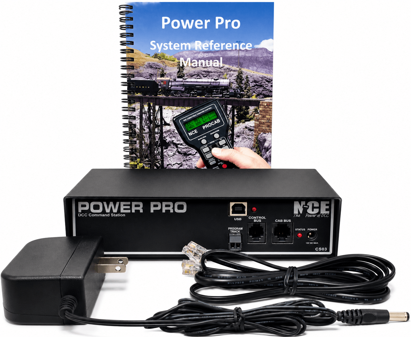 NCE 524-050 CS03 Power Pro Command Station – DCC System (New)