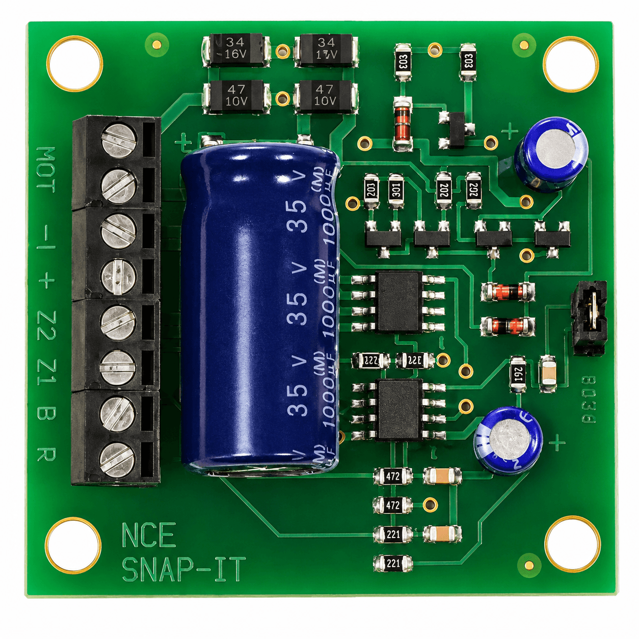 NCE 524-115 Snap-It Accessory Decoder – Turnout & Accessory Control