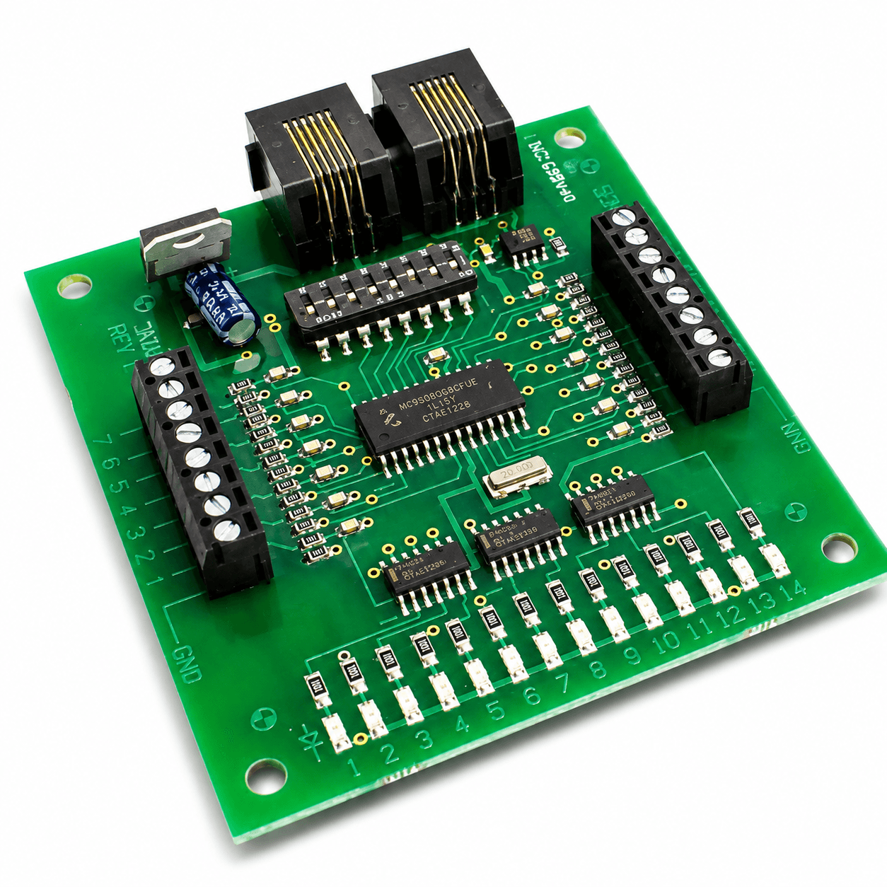 NCE 524-200 AIU01 Auxiliary Input Unit – DCC Input Interface