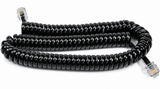 NCE 524-209 Coiled RJ Cable – 7 Ft Coil Cord with Plugs