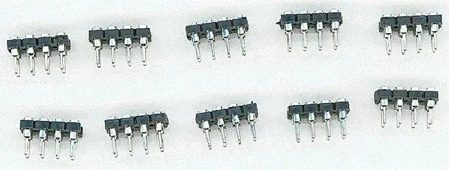 NCE 524-211 NCE DCC NMRA 8 Pin Plug (Pack of 10) (Disc.) - Arizona Hobbies